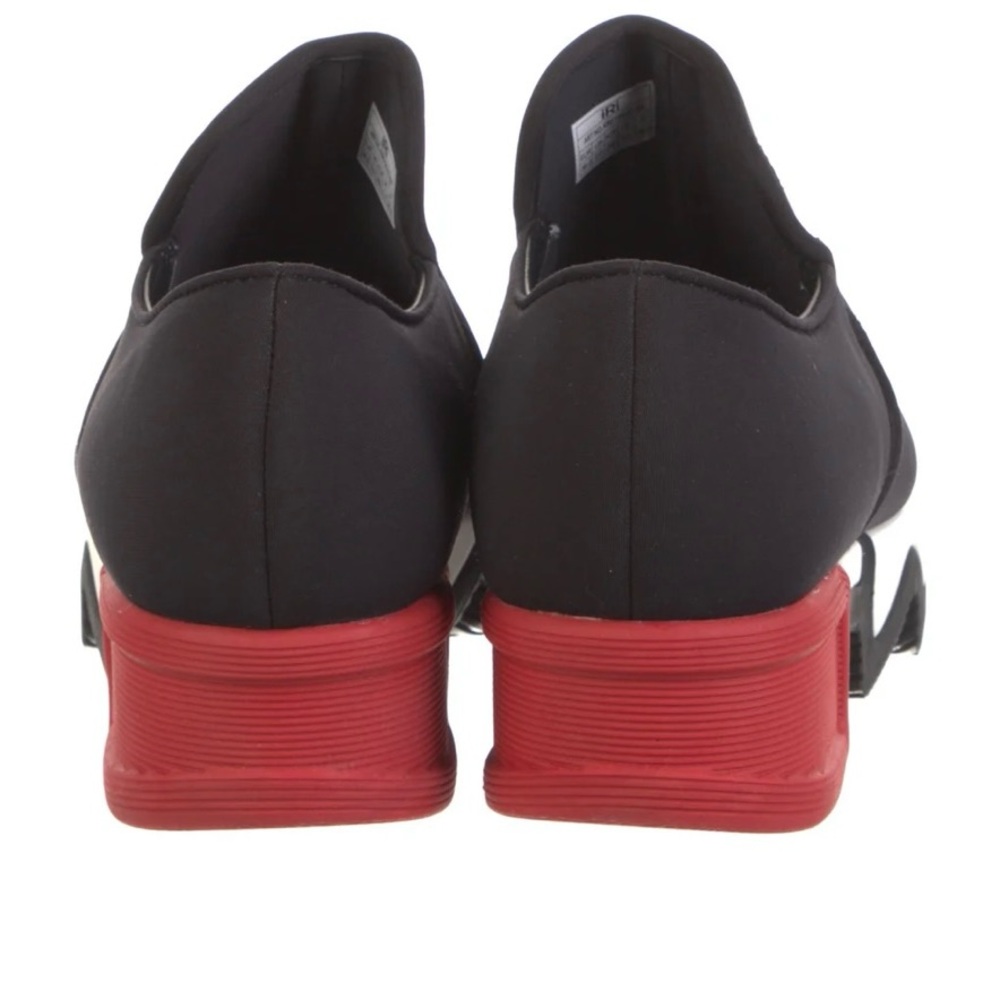 Chic Black and Red Slip-On Sneakers - Picture 5 of 5